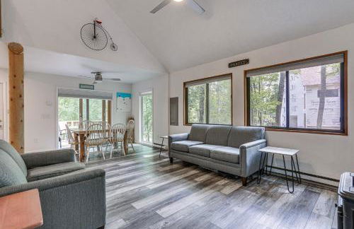 Screened Porch and Deck Pet-Friendly Poconos Escape - Foto 6