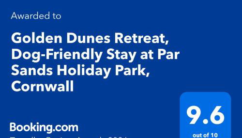 Golden Dunes Retreat, Dog-Friendly Stay at Par Sands Holiday Park, Cornwall - Foto 5