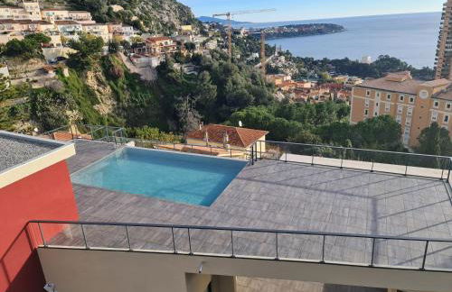 Monaco view, pool, garage, 100 m2 terrace - Foto 4