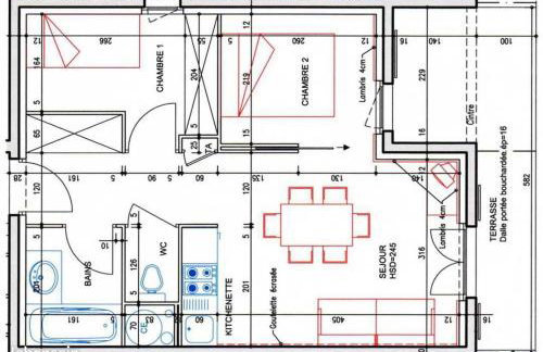 Appartement dans un chalet, résidence avec piscine - Foto 12