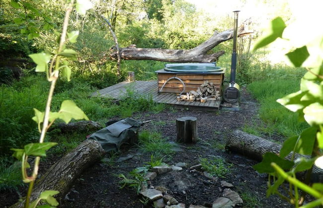 Roundhouse Yurt, Stunning Views, Totnes Dartmouth - Foto 24