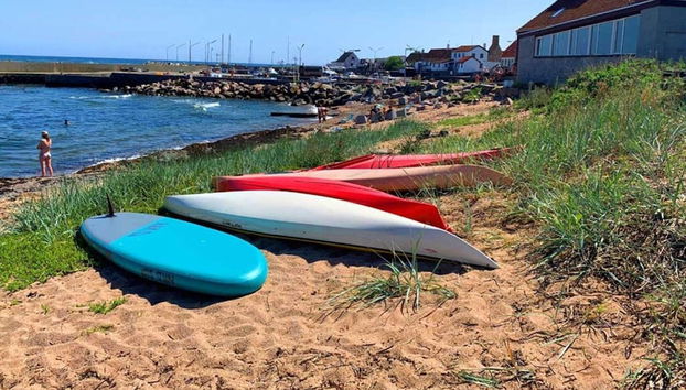 4 Person Holiday Home in Svaneke - Foto 4, Baño