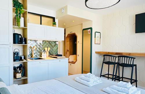 L’émeraude - Superbe studio tout équipé + parking - Foto 1