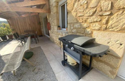 Gîte restauré avec piscine partagée, climatisation, vallée de la Dordogne - FR-1-616-258 - Foto 31