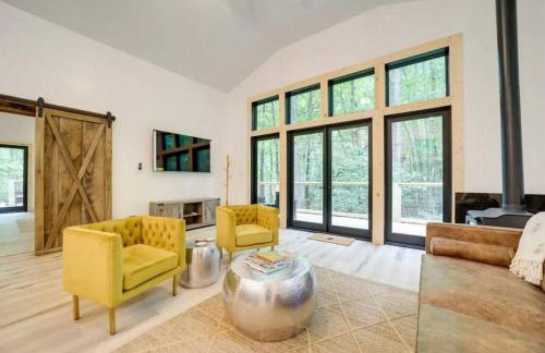 Hot Springs: 2 Cabins Waterfall & Mountain Views - Foto 4