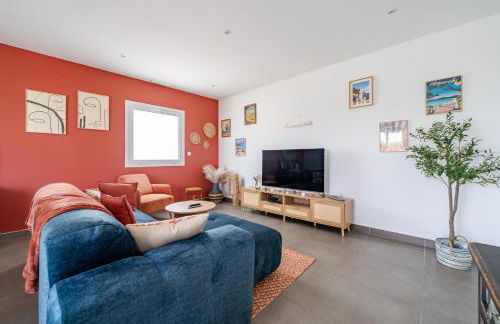 Maison niçoise vue dégagée avec jacuzzi privatif - Foto 11