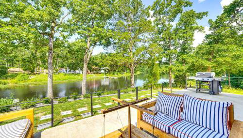 A-Frame Cabin with Deck Near Cedar Creek Lake - Foto 2