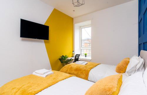 Cheerful 2 Bedroom Homely Apartment, Sleeps 4 Guest Comfy, 3x Double Bed, Parking, Free WiFi, Suitable For Business, Leisure Guest,Glasgow, Glasgow West End, Near City Centre, Perfect For Common Wealth Games 2026 - Foto 29