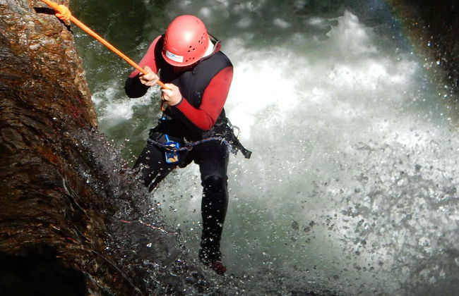 Tambillo Waterfalls Rappelling Tour - Photo 1