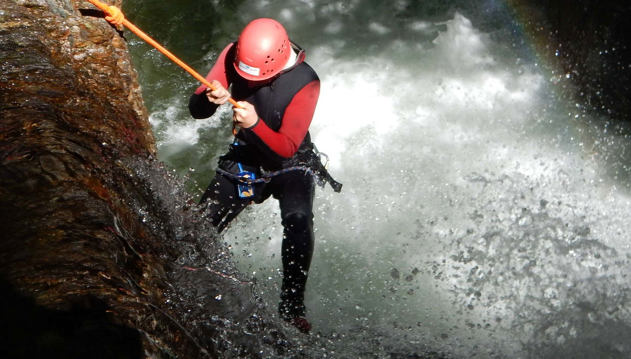 Tambillo Waterfalls Rappelling Tour