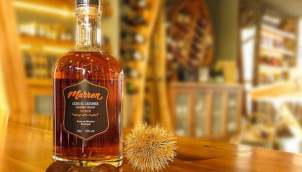 Licor de castañas de Marron