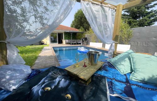 Unique! jacuzzi privé 35°C + cinéma Villa entière - Foto 13