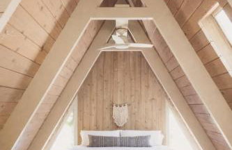 Clarity Cabin A-Frame Sanctuary w Hot Tub Fireplace Grill AC Hammock Chairs Fire Pit Pets OK - Foto 6