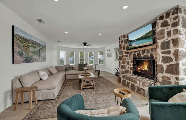 Grasslands Pool Hot Tub Hill Country Views - Foto 17