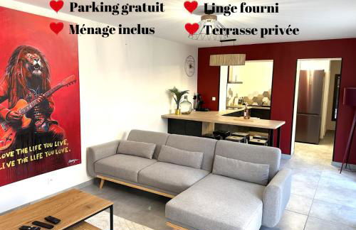 Maison calme avec terrasse garage centre-ville B - Foto 1