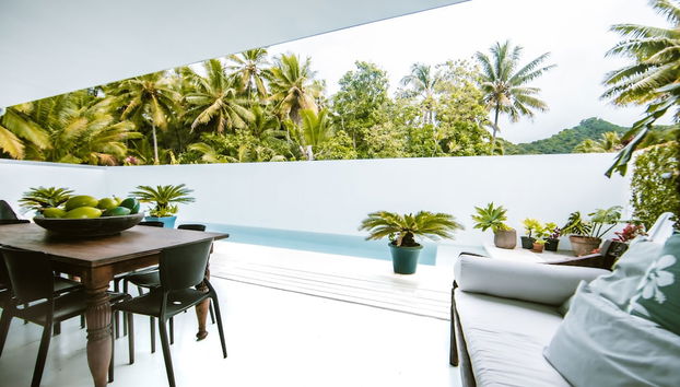 Coast Cook Islands - 3-Bedroom Beachfront Pool Villa - Foto 3, Habitación