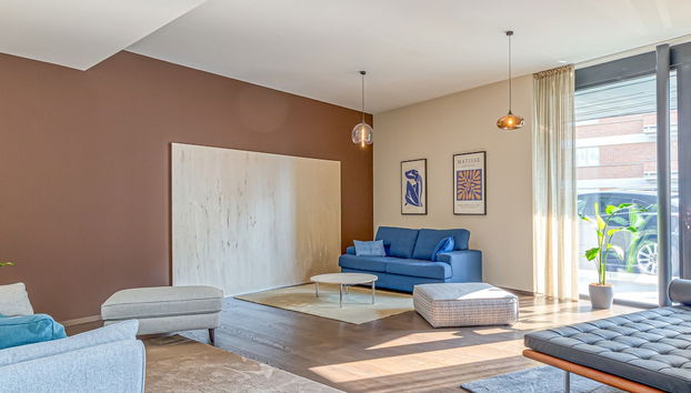 Zona de estar del vestíbulo