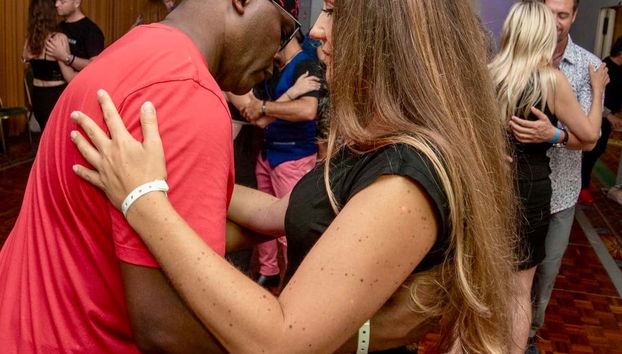 Bailando salsa en Punta Cana