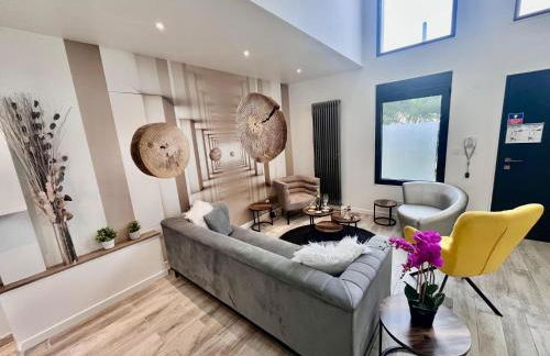 Duplex Design 6P - accès jardin et parking gratuit - Foto 25