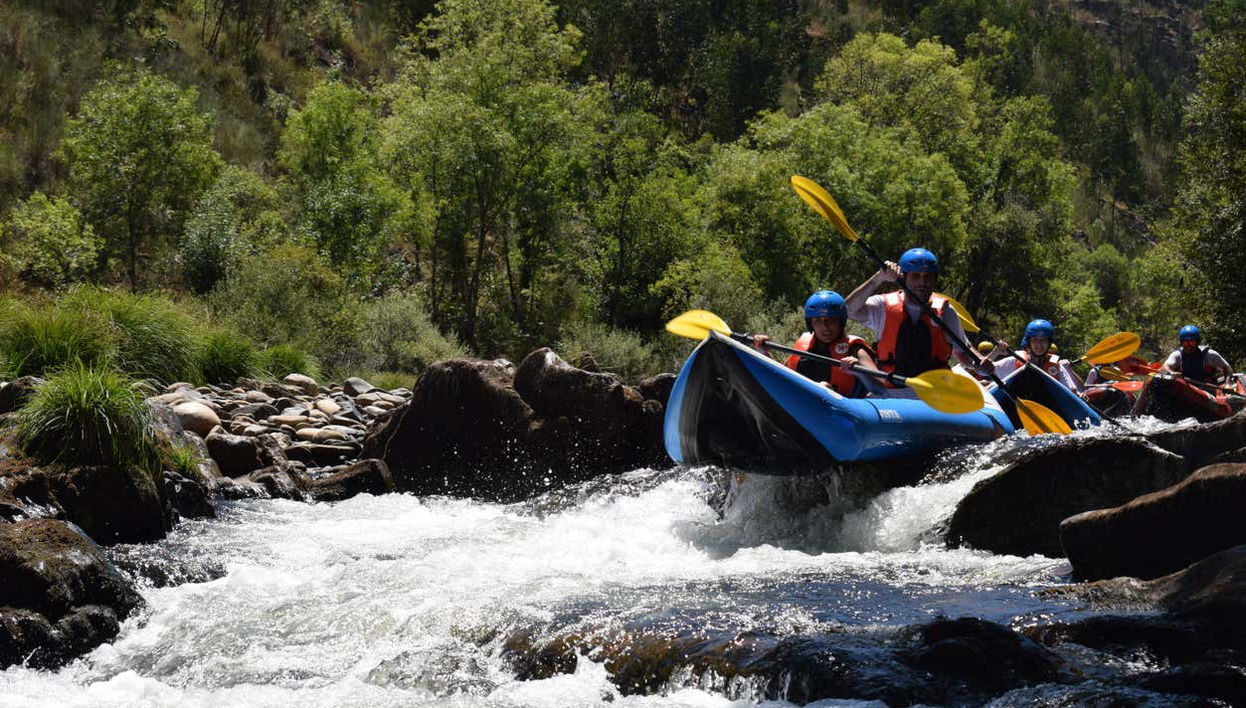 Rafting sur la rivière Paiva