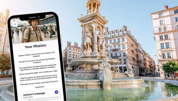 Gioco di esplorazione di Lione e tour della città sul tuo telefono - Foto 3