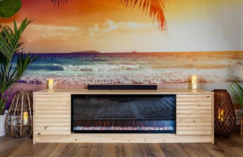 CathyVoyages - Ciel étoilé - Bord de Mer - Parking gratuit - Vidéoprojecteur - Lit rond - La Paillote Strasbourgeoise - Photo 23