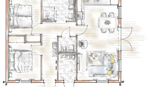 Ökologisches Holzblock-Ferienhaus Lauterdörfle 150 - Baujahr 2022 - mit gratis AlbCard - Foto 3