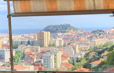 Appartement 02 Vue Panoramique -WIFI- Parking privé -NICE - Foto 31