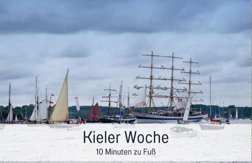 Salz&Wind Modernes Apartment in Kiel zentral & 24h Selbst Check In - Foto 22