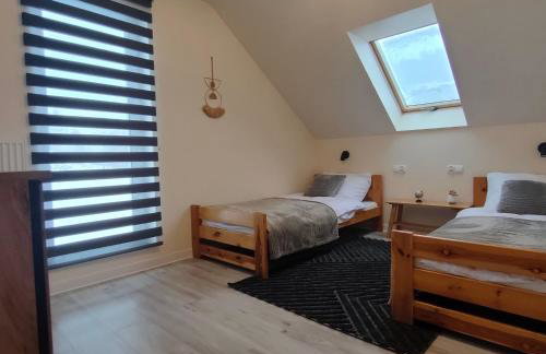 Chwilo Trwaj dom z jacuzzi, sauną i kominkiem z widokiem na góry Korbielów Pilsko - Foto 47