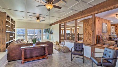 Fish House with Deck, Fire Pit and River Views - Foto 5