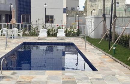 Apto frente o mar com 3 piscinas Wi-Fi gratuito aceito pet - Foto 17
