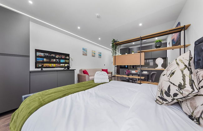 Chic Studio in Golders Green Near Tube Station - Foto 10