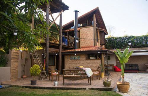 Casa de Hospedes Chalé Rustico com Banheira e Piscina Privativa a 1h de SP Espaço Totalmente Privativo - Foto 71