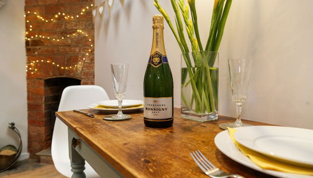 Essbereich im Zimmer