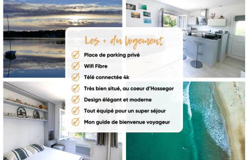 Sable et Reflets - T2 - Centre ville d'Hossegor - Foto 13