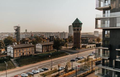 TULUM APARTAMENT-Top Design-FREE GARAGE-BATH-Projector-View-GYM-Wine-Next to SPODEK, MCK, NOSPR - Foto 10