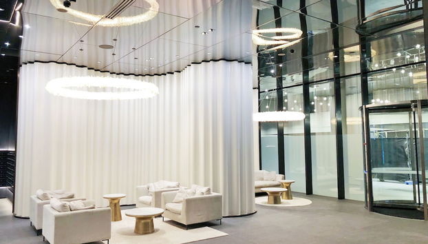 Sala de estar do lobby