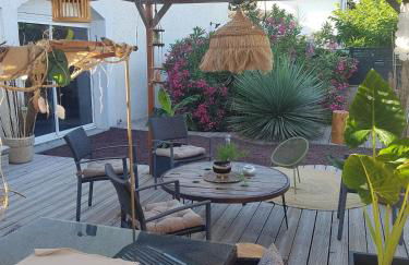 loft, clim, jardin, piscine, calme, parc expo, - Foto 31