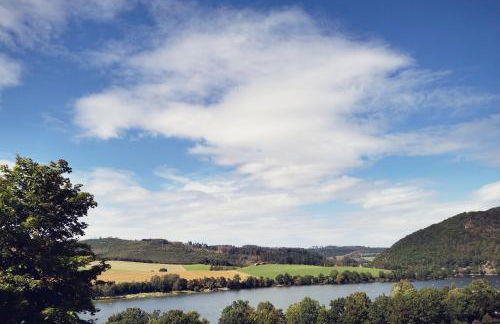 FerienHAUS Marta am Diemelsee im Sauerland mit eigener Sauna, Garten, Terrasse, Balkon und Blick auf den See - Foto 27