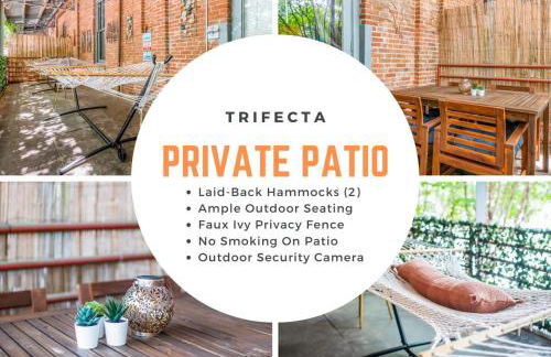 100 Year-Old Historic Brick 2BR Loft & Large Patio & Hammocks & High Ceiling - Foto 7