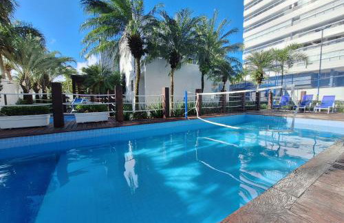 Apto em Bertioga com Piscina a 1 min da Praia no Indaiá - Foto 26
