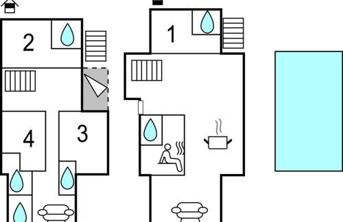 Cozy Home In Naselje Muzini With Sauna - Foto 36