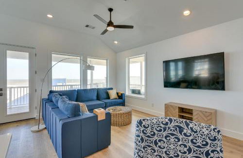 Ocean Views, Steps to Sand! Coastal Galveston Gem - Foto 5