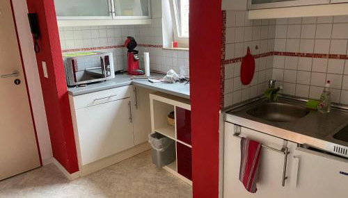 Zwei Zimmer Appartment mit Balkon und Stellplatz voll möbliert - Foto 4