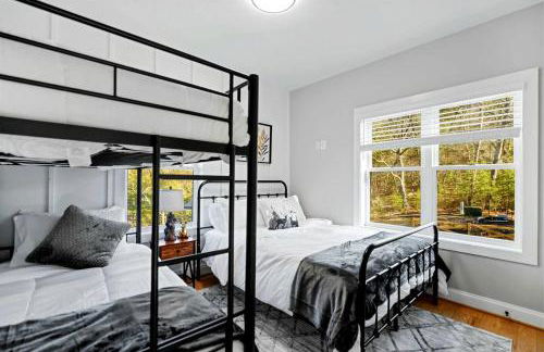 Luxurious A-Frame Mountain Retreat with Hot Tubs & Game Room Near Seneca Rocks, Milam, WV - Foto 40