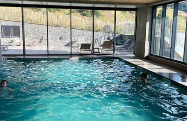 Luxurious duplex for 4-7p with large terrace and pool in ski-in ski-out 5 star residence at Les Arcs - Foto 19