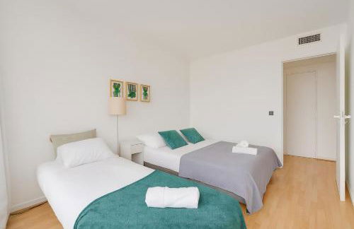 Eiffel Tower Grand Appartement 3 Chambres Panoramique Paris Vue with Parking - Foto 9