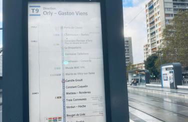 Appartement parisien neuf, moderne avec une grande salon, 2 chambres, 3 lits, parking gratuit, 15min de Paris et 13 min aéroport Orly - Foto 21