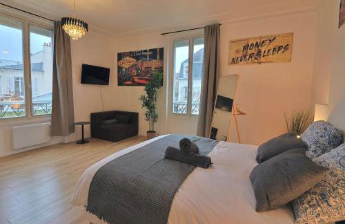 SC3 - Suite 50m2 - Confort Absolu à Enghien - Paris 15' - Casino à pied - Foto 22